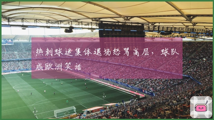 热刺球迷集体退场怒骂高层，球队成欧洲笑话
