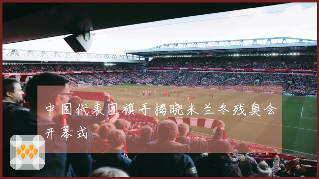 中国代表团旗手揭晓米兰冬残奥会开幕式